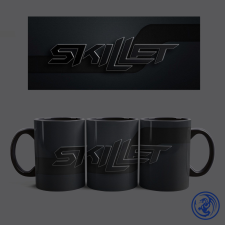  Skillet logó bögre (Fekete) ajándéktárgy