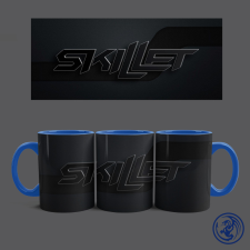  Skillet logó bögre (Kék) ajándéktárgy