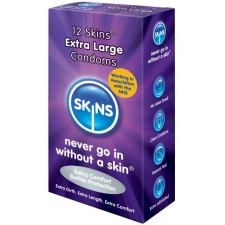  SKINS - ÓVSZER EXTRA NAGY 12 CSOMAG óvszer