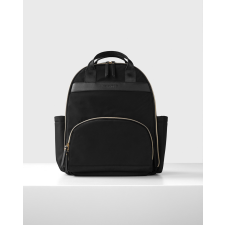Skip hop Envi-Luxe Pelenkázótáska és Hátizsák Black - Stílusos, Fenntartható Anyagból Készült Prémium Baba-Mama Táska Pelenkázó Alátéttel és Sok Rekesszel pelenkázótáska