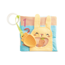 Skip hop Készségfejlesztő textil könyv C gyűrűvel készségfejlesztő