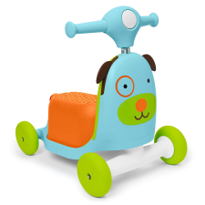 Skip hop Zoo 3in1 Kutya Robogó - Színes (9H822910) lábbal hajtható járgány