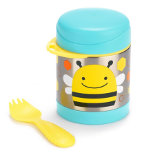 Skip hop Zoo rozsdamentes acél ételtároló termosz evőeszközzel 325ml Méhecske papírárú, csomagoló és tárolóeszköz