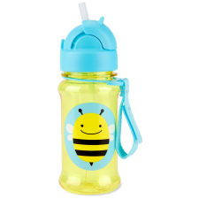Skip hop Zoo Tritan Szívószálas kulacs 355ml, Méhecske kulacs, kulacstartó