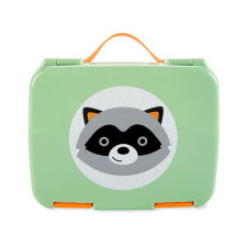 Skip hop Zoo uzsonnás doboz kiegészítőkkel Mosómedve uzsonnás doboz
