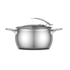 SKK GUSS rozsdamentes acél edény fedővel indukcióhoz 24 cm edény