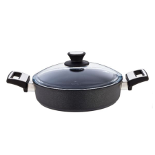 SKK Serie 3 - hagyományos indukciós titán fazék 26 cm, mélység 7 cm fedéllel edény