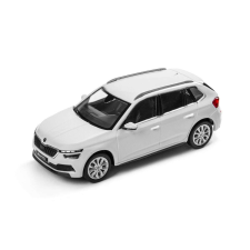 Skoda Kamiq modell autó 1:43 Moon White makett