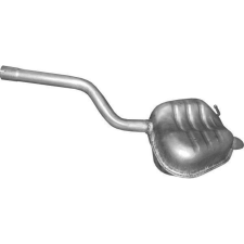 Skoda Polmo hátsó kipufogódob, Skoda Octavia, 1.6, 2004-2008 kipufogó alkatrész