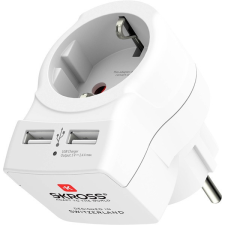 Skross EUTOEU-USB 2xUSB töltő adapter kábel és adapter