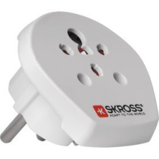 Skross India-Israel-Denmark to Europe utazó adapter (SKR-INDISRDENTOEU) (SKR-INDISRDENTOEU) mobiltelefon kellék