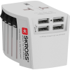 Skross MUV USB (4xA) Utazó adapter (MUVUSB-4XA)
