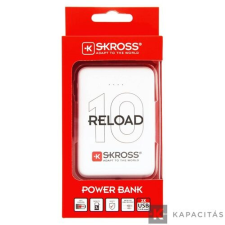 Skross Reload10 10Ah power bank USB/microUSB kábellel, két kimenettel power bank
