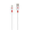 Skross Töltőkábel, USB-A/Lightning (Apple), 1,2m, SKROSS, fehér