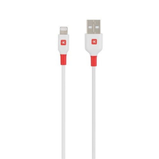 Skross USB-A - Lighting adatkábel 120cm fehér-piros (SKCA0004A-MFI120CN) kábel és adapter