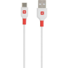 Skross USB-A - USB C adatkábel 120cm fehér-piros (SKCA0002A-C120CN)