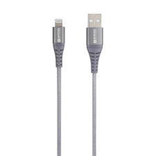 Skross USBC-TO-LIGHT-120-STEEL-1 1,2m Type-C/Lightning adat- és töltőkábel kábel és adapter