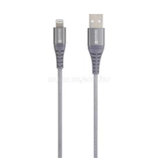 Skross USBC-TO-LIGHT-200-STEEL 2m Type-C/Lightning adat- és töltőkábel (USBC-TO-LIGHT-200-STEEL) kábel és adapter