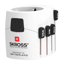 Skross Úti adapter Pro World fehér (1.103180) (S1.103180) kábel és adapter