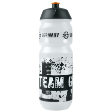 SKS-Germany Team Germany kulacs [átlátszó-fekete, 750 ml] kerékpáros kerékpár és kerékpáros felszerelés