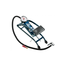 SKS Picco acél lábpumpa, minden szeleptípushoz, 5 bar, kék kerékpár és kerékpáros felszerelés