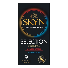 Skyn Selection latexmentes óvszer válogatás (9 db) óvszer