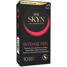 Skyn SKYN – INTENZÍV ÉRZÉS TEXTÚRÁLT ÓVSZER HULLÁMOS DIZÁNNAL, 10 DARABOS KISZERELÉS óvszer