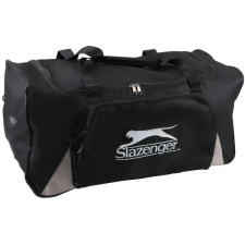 Slazenger fekete kerekes sportutazó táska 60l kézitáska és bőrönd