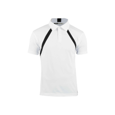 Slazenger Lob Cool Fit férfi póló, fehér-fekete, 3XL férfi póló