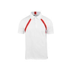 Slazenger Lob Cool Fit férfi pólóing, fehér-piros, S