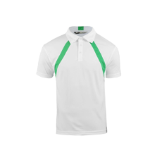 Slazenger Lob Cool Fit férfi pólóing, fehér-zöld, M