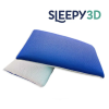  Sleepy 3D Memory párna kék huzattal 40x70 cm