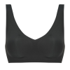 SLOGGI Merevítő nélküliek ZERO Feel 2.0 Bralette Fekete EU XXL