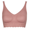 SLOGGI Merevítő nélküliek ZERO Feel Bliss Bralette Barna EU S