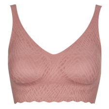 SLOGGI Merevítő nélküliek ZERO Feel Bliss Bralette Barna EU S melltartó