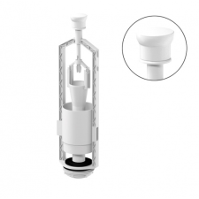 Slovarm Leeresztőszelep öblítőtartályhoz, START/STOP, fehér 621165 szaniter