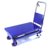 SLP Emelőasztal 150 kg ollós emelő Emelési magasság 225–740 mm Kézi szállító és hidraulikus emelő kocsi, mobil emelő asztal