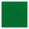Sluban 25×25 cm-es alaplap építőjátékokhoz - zöld