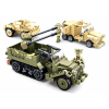 Sluban Army építőkészlet M38-B0812 Katonai járművek 551 db (LEGO kompatibilis)