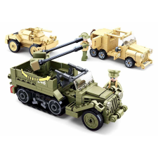 Sluban Army építőkészlet M38-B0812 Katonai járművek 551 db (LEGO kompatibilis) barkácsolás, építés