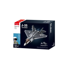  Sluban Army Model Bricks M38-B1186 J-35 Stealth Repülőgép fémbevonattal építkezés