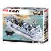  Sluban Army - WWII szövetséges LCVP partraszálló hajó építőjáték készlet