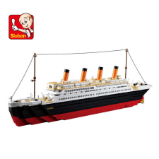  Sluban építőjáték - nagy Titanic barkácsolás, építés
