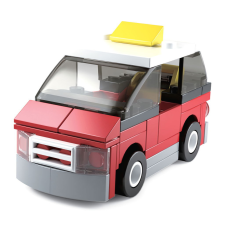 Sluban építőkészlet Builder M38-B0598C Taxi 55 db (LEGO kompatibilis) barkácsolás, építés
