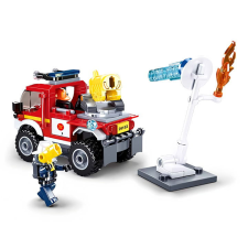Sluban építőkészlet Firefighters M38-B0965 Terepjáró vízágyúval 192 db (LEGO kompatibilis) barkácsolás, építés