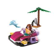 Sluban építőkészlet Girls Dream Holidays M38-B0600A légpárnás jármű 71 db (LEGO kompatibilis) barkácsolás, építés