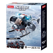 Sluban építőkészlet Space War M38-B0926F járőrhelikopter 107 db (LEGO kompatibilis) barkácsolás, építés