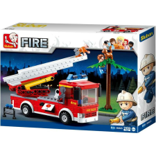 Sluban Fire – Létrás tűzoltóautó építőjáték készlet barkácsolás, építés
