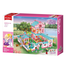Sluban Girl&#039;s Dream - Japán villa építőjáték készlet barkácsolás, építés