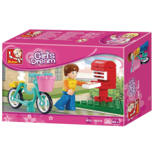  Sluban Girl&amp;- 039;s Dream - Postás építőjáték készlet barkácsolás, építés